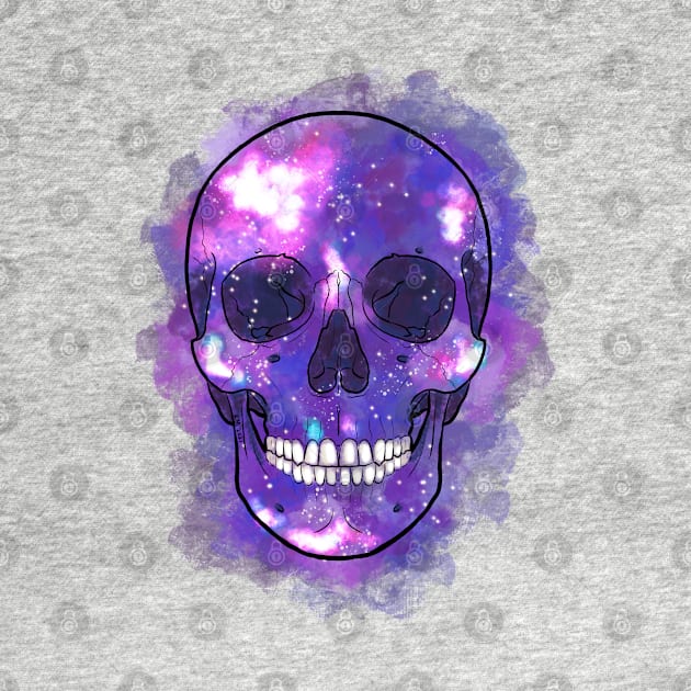 Cosmic Skull 4 by KMogenArt